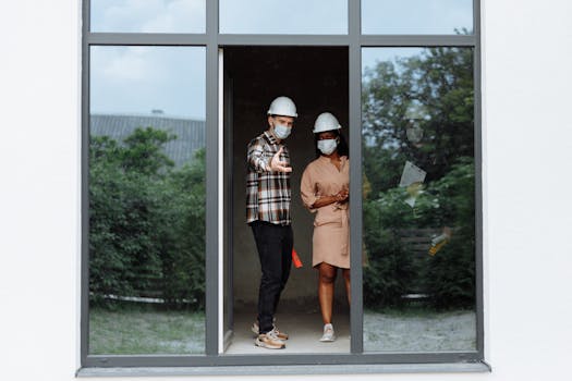 construction site safety meeting