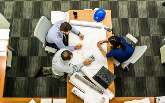 construction project management software interface